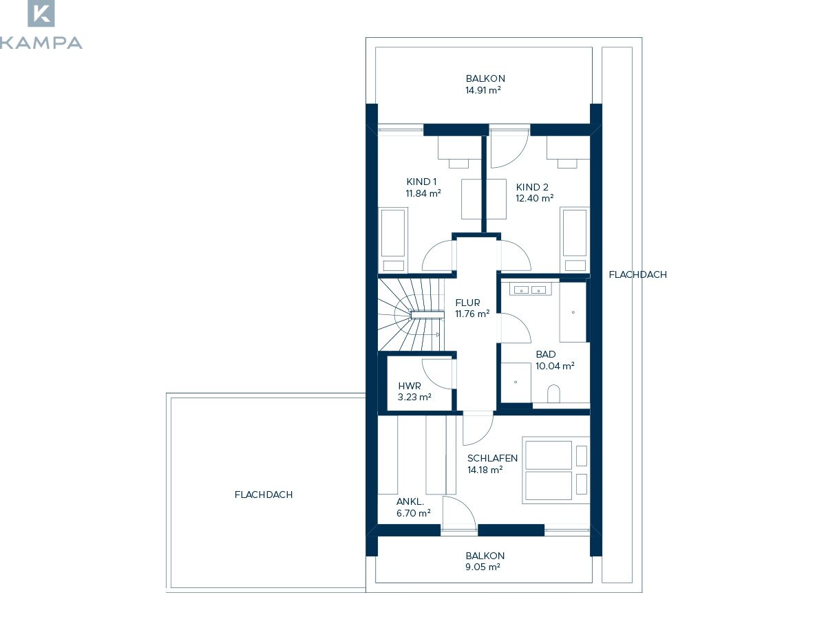 Moderne Giebelarchitektur neu gedacht