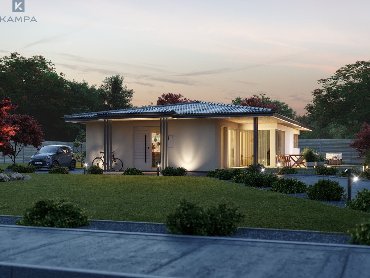 Ein Haus mit hoher Energieeffizienz, das laufende Kosten dauerhaft senkt.
