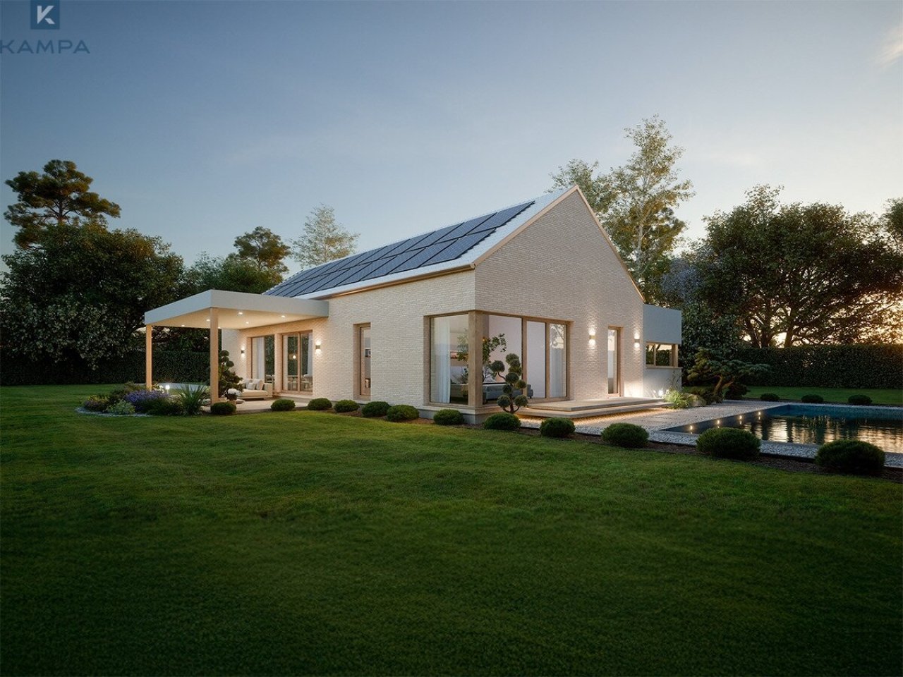 Concept 1 Ansicht Garten