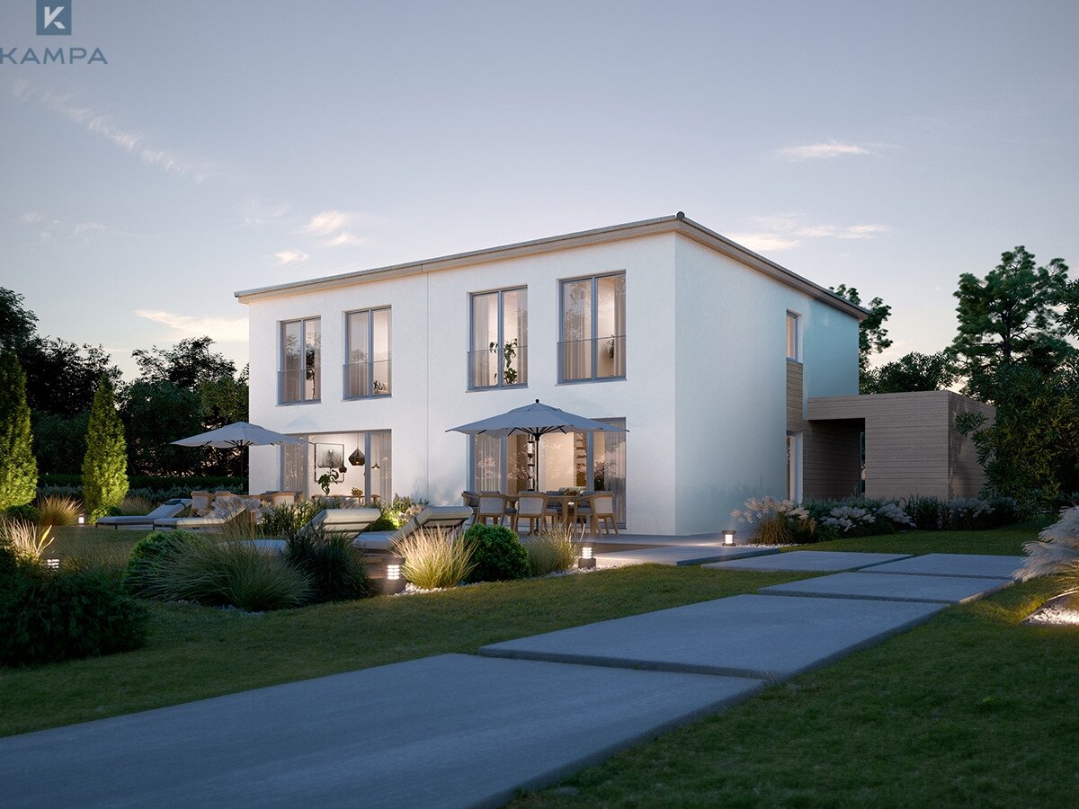 Unity 123 WD Ansicht  Garten