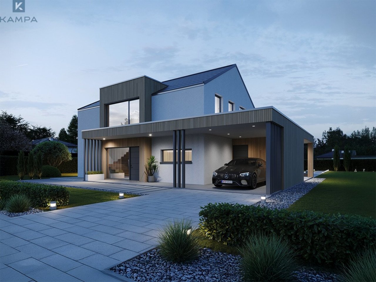 Concept 2 Ansicht Straße Concept 2 Ansicht Straße